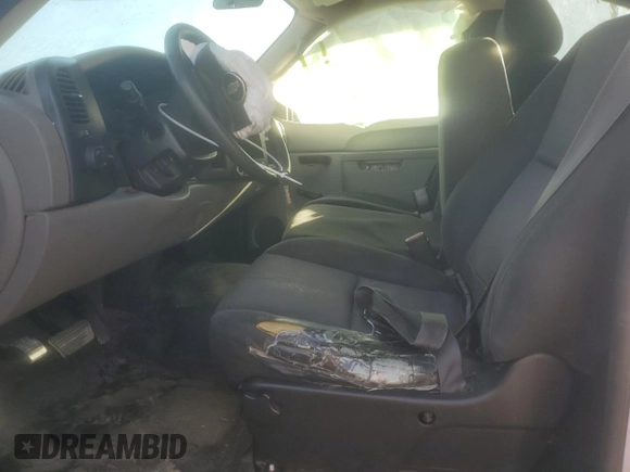 2011 Chevrolet Silverado 1500 Work Truck with VIN 1GCNCPEAXBZ379367, listed as a Copart auction lot 46596775 with 163,218 mi miles and Salvage Title. Bid and sale history available at DreamBid. Image 7.