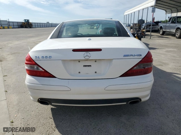 2007 Mercedes-Benz SL-Class 5.5L V8 with VIN WDBSK71F47F128374, listed as a Copart auction lot 50834865 with 142,362 mi miles and Clean Title. Bid and sale history available at carsss.com. Image 6.