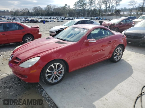 2006 Mercedes-Benz SLK 280 с VIN WDBWK54F36F105622, выставлен на аукционе Copart как лот 45985165 с пробегом 105 648 миль миль и Списание • Salvage title. История ставок и продаж доступна на DreamBid. Изображение 1.