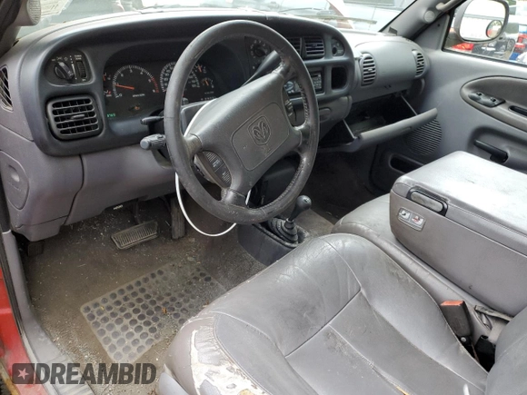 2000 Dodge 2500 with VIN 1B7KF23Z6YJ187490, listed as a Copart auction lot 57873375 with 238,769 mi miles and Salvage title. Bid and sale history available at DreamBid. Image 8.
