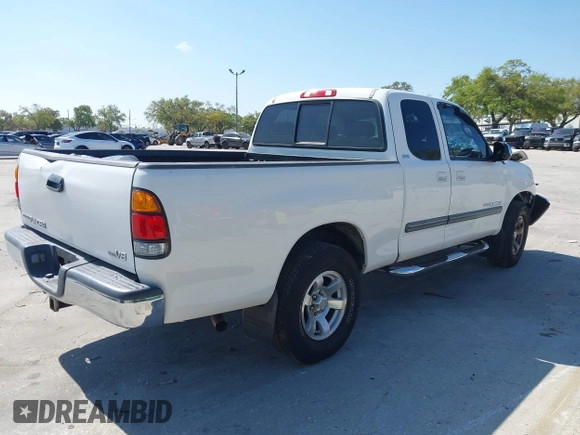 2003 Toyota Tundra SR5 with VIN 5TBRT34113S413221, listed as a IAAI auction lot 41797319 with 162,603 mi miles and . Bid and sale history available at DreamBid. Image 4.
