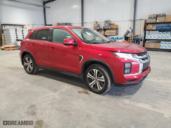 2022 Mitsubishi Outlander Sport SE with VIN JA4APVAU2NU023059, listed as a Copart auction lot 48401725 with 55,307 mi miles and Clean Title. Bid and sale history available at carsss.com. Image 4.