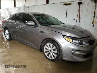 2018 Kia Optima S with VIN 5XXGT4L39JG272906, listed as a Copart auction lot 54853925 with 87,053 mi miles and Salvage Title. Bid and sale history available at carsss.com. Image 4.