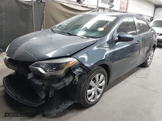 2015 Toyota Corolla L with VIN 5YFBURHE9FP240521, listed as a IAAI auction lot 41847480 with 124,464 mi miles. Bid and sale history available at carsss.com. Image 18.