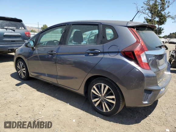 2015 Honda Fit EX-L with VIN 3HGGK5H83FM752900, listed as a Copart auction lot 62560045 with 217,574 mi miles and Clean title. Bid and sale history available at DreamBid. Image 2.