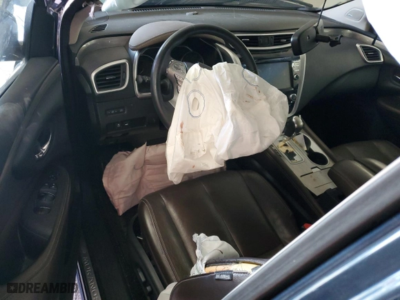 2016 Nissan Murano S with VIN 5N1AZ2MG1GN110593, listed as a Copart auction lot 47874785 with 154,292 mi miles and Salvage Title. Bid and sale history available at carsss.com. Image 8.