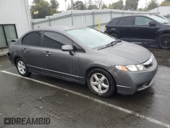2009 Honda Civic LX z VIN 2HGFA16559H348516, wystawiony jako Copart lot #48715965 z przebiegiem 149 514 mil mil oraz Szkoda całkowita • Salvage title. Historia ofert i sprzedaży dostępna na DreamBid. Obrazek 4.