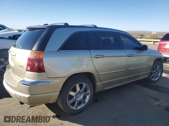 2005 Chrysler Pacifica z VIN 2C8GF78455R265201, wystawiony jako Copart lot #80776974 z przebiegiem 213 142 mil mil oraz Czysty tytuł • Clean title. Historia ofert i sprzedaży dostępna na DreamBid. Obrazek 3.
