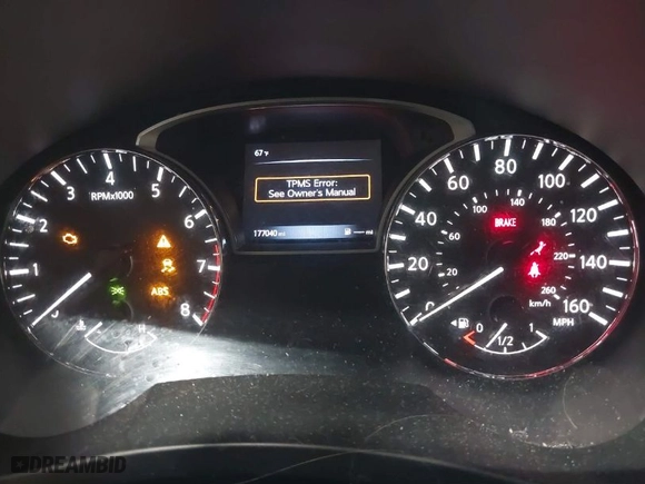 2016 Nissan Altima 2.5 SR with VIN 1N4AL3AP4GN329666, listed as a IAAI auction lot 41687425 with 177,040 mi miles. Bid and sale history available at carsss.com. Image 7.