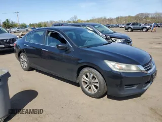2014 Honda Accord Sedan LX with VIN 1HGCR2F34EA230045, listed as a Copart auction lot 54448135 with 180,656 mi miles and Salvage Title. Bid and sale history available at carsss.com. Image 4.