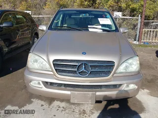2003 Mercedes-Benz M-Class 3.7L with VIN 4JGAB57E33A414218, listed as a IAAI auction lot 41057534 with 132,342 mi miles. Bid and sale history available at carsss.com. Image 6.