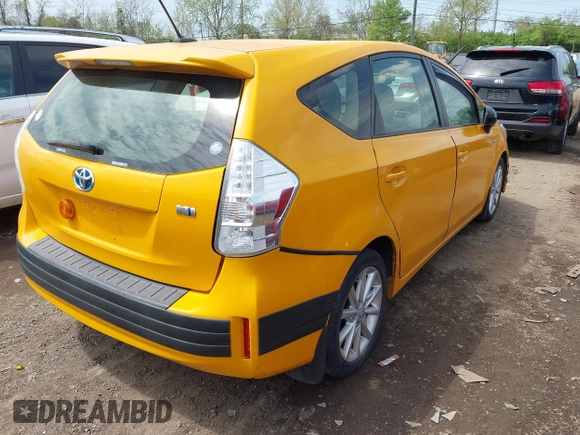 2014 Toyota Prius Two with VIN JTDZN3EU6EJ006859, listed as a IAAI auction lot 42111440 with 445,042 mi miles and . Bid and sale history available at DreamBid. Image 4.