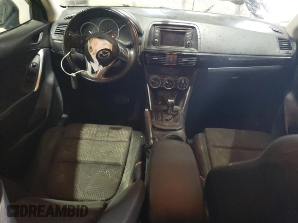 2014 Mazda CX-5 Touring with VIN JM3KE4CY6E0306508, listed as a Copart auction lot 53475075 with 0 mi miles and Salvage Title. Bid and sale history available at carsss.com. Image 8.