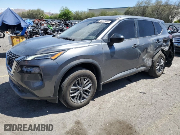 2022 Nissan Rogue S with VIN 5N1BT3AA3NC709144, listed as a Copart auction lot 56034605 with 56,104 mi miles and Salvage title. Bid and sale history available at DreamBid. Image 1.