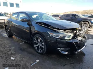 2018 Nissan Maxima S with VIN 1N4AA6AP3JC379968, listed as a Copart auction lot 50750015 with 63,692 mi miles and Salvage Title. Bid and sale history available at carsss.com. Image 4.