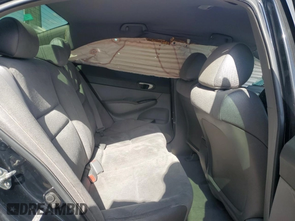 2008 Honda Civic LX z VIN 1HGFA16548L023373, wystawiony jako Copart lot #52052565 z przebiegiem 121 500 mil mil oraz Szkoda całkowita • Salvage title. Historia ofert i sprzedaży dostępna na DreamBid. Obrazek 10.
