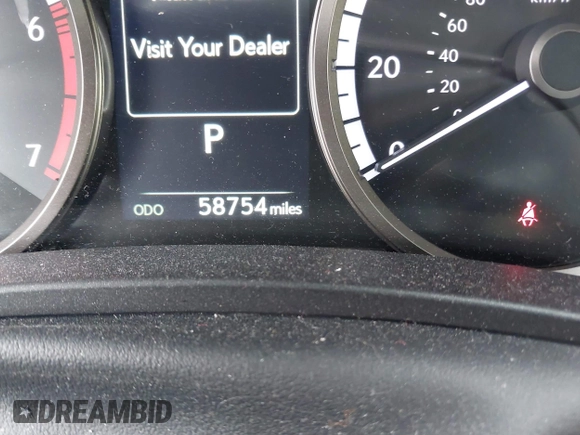 2020 Lexus NX with VIN JTJSARDZ3L2229278, listed as a IAAI auction lot 41640670 with 58,754 mi miles. Bid and sale history available at carsss.com. Image 16.