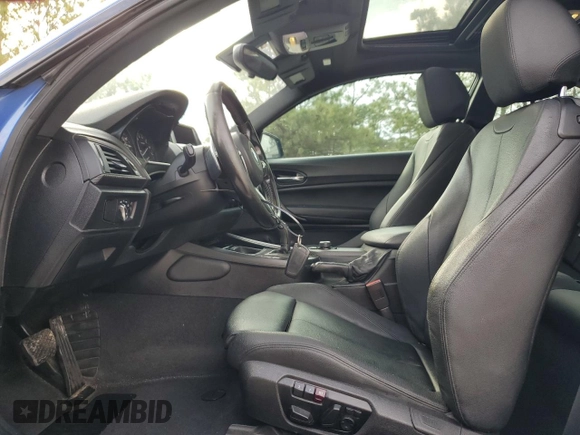 2015 BMW 2 Series M235i with VIN WBA1J7C58FV358750, listed as a Copart auction lot 43540275 with 123,223 mi miles and Salvage Title. Bid and sale history available at carsss.com. Image 7.