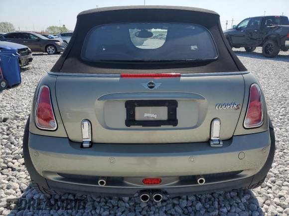 2008 MINI Convertible S z VIN WMWRH335X8TL96812, wystawiony jako Copart lot #85716254 z przebiegiem 50 204 mil mil oraz Szkoda całkowita • Salvage title. Historia ofert i sprzedaży dostępna na DreamBid. Obrazek 6.