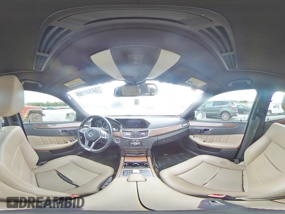 2012 Mercedes-Benz E 350 Luxury with VIN WDDHF5KB9CA590720, listed as a Copart auction lot 56544155 with 187,826 mi miles and Salvage title. Bid and sale history available at DreamBid. Image 14.