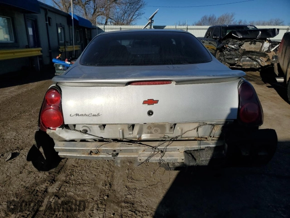 2002 Chevrolet Monte Carlo LS with VIN 2G1WW12E529100572, listed as a Copart auction lot 45716535 with 286,357 mi miles and Salvage Title. Bid and sale history available at carsss.com. Image 6.