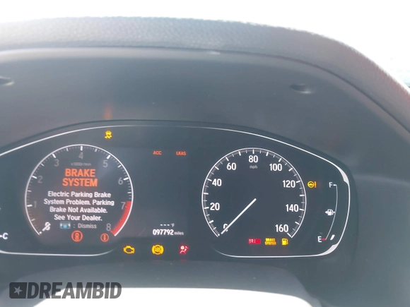 2020 Honda Accord Sport with VIN 1HGCV2F36LA016277, listed as a IAAI auction lot 42485611 with 97,792 mi miles and . Bid and sale history available at DreamBid. Image 16.