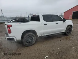 2024 Chevrolet Silverado 1500 Custom with VIN 1GCPDBEK0RZ388333, listed as a Copart auction lot 83615434 with 1,898 mi miles and Non Repairable. Bid and sale history available at DreamBid. Image 3.