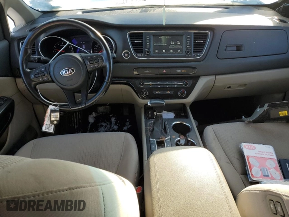 2020 Kia Sedona LX with VIN KNDMB5C11L6655704, listed as a Copart auction lot 41989095 with 88,318 mi miles and Salvage Title. Bid and sale history available at carsss.com. Image 8.