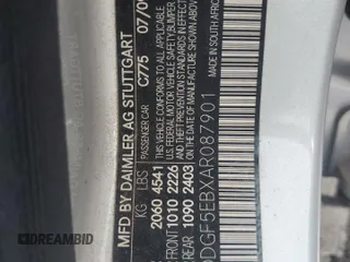2010 Mercedes-Benz C-Class C 300 Sport with VIN WDDGF5EBXAR087901, listed as a Copart auction lot 50787255 with 138,475 mi miles and Salvage Title. Bid and sale history available at carsss.com. Image 12.
