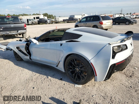 2019 Chevrolet Corvette Z06 3LZ with VIN 1G1YU2D68K5602581, listed as a Copart auction lot 41882004 with 12,949 mi miles. Bid and sale history available at carsss.com. Image 2.