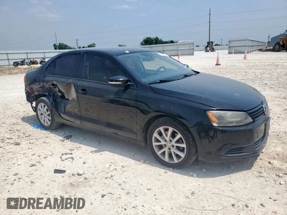 2012 Volkswagen Jetta SE with VIN 3VWDX7AJ1CM307026, listed as a Copart auction lot 57029175 with 109,255 mi miles and Salvage title. Bid and sale history available at DreamBid. Image 4.