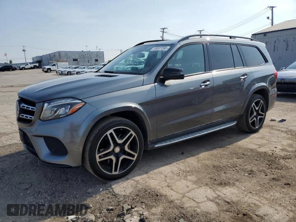 2017 Mercedes-Benz GLS 550 с VIN 4JGDF7DE6HA902037, выставлен на аукционе Copart как лот 58837095 с пробегом 150 054 миль миль и Чистый • Clean title. История ставок и продаж доступна на DreamBid. Изображение 1.