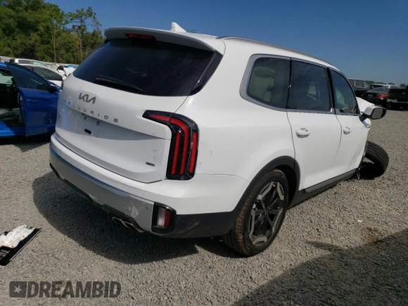 2024 Kia Telluride EX with VIN 5XYP3DGC1RG442032, listed as a Copart auction lot 75420063 with Not Provided miles and Non Repairable. Bid and sale history available at carsss.com. Image 3.