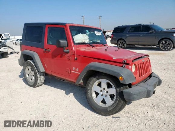 2009 Jeep Wrangler X with VIN 1J4FA24189L776078, listed as a Copart auction lot 57902705 with 104,994 mi miles and Salvage title. Bid and sale history available at DreamBid. Image 4.