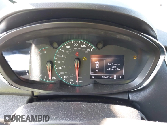 2019 Chevrolet Trax LS with VIN 3GNCJKSB6KL178934, listed as a IAAI auction lot 41772894 with 126,468 mi miles. Bid and sale history available at carsss.com. Image 7.