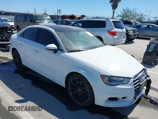 2016 Audi A3 1.8T Premium Plus with VIN WAUC7GFF1G1060500, listed as a IAAI auction lot 41823246 with 1 mi miles. Bid and sale history available at carsss.com. Image 1.