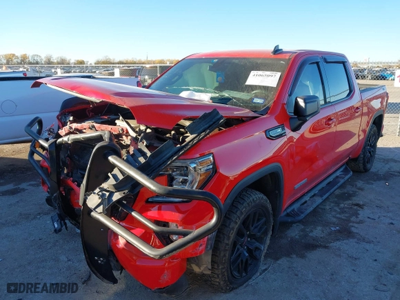 2020 GMC Sierra 1500 Elevation with VIN 3GTU9CED6LG438509, listed as a IAAI auction lot 41065097 with 87,151 mi miles. Bid and sale history available at carsss.com. Image 17.