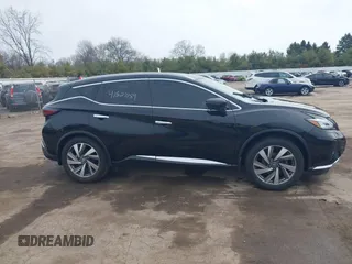 2019 Nissan Murano SL z VIN 5N1AZ2MS4KN153502, wystawiony jako IAAI lot #41827759 z przebiegiem 88 792 mil mil oraz . Historia ofert i sprzedaży dostępna na DreamBid. Obrazek 13.