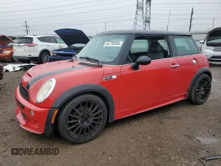 2005 MINI Hardtop S z VIN WMWRE33525TD99548, wystawiony jako Copart lot #54778205 z przebiegiem 187 150 mil mil oraz Szkoda całkowita • Salvage title. Historia ofert i sprzedaży dostępna na DreamBid. Obrazek 1.