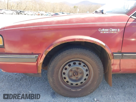 1992 Oldsmobile Cutlass Ciera with VIN 1G3AL54NXN6305928, listed as a IAAI auction lot 41818941 with 107,572 mi miles and . Bid and sale history available at DreamBid. Image 16.