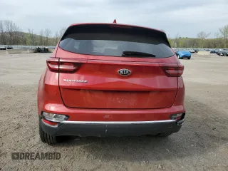 2022 Kia Sportage LX with VIN KNDPMCAC7N7983741, listed as a Copart auction lot 54679635 with 26,712 mi miles and Salvage Title. Bid and sale history available at carsss.com. Image 6.