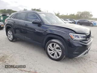 2020 Volkswagen Atlas SEL with VIN 1V2ME2CA1LC232269, listed as a Copart auction lot 48874745 with 107,967 mi miles and Salvage title. Bid and sale history available at DreamBid. Image 4.