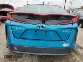 2020 Toyota Prius LE with VIN JTDKARFP3L3137757, listed as a Copart auction lot 55695845 with 189,195 mi miles and Salvage Title. Bid and sale history available at DreamBid. Image 6.