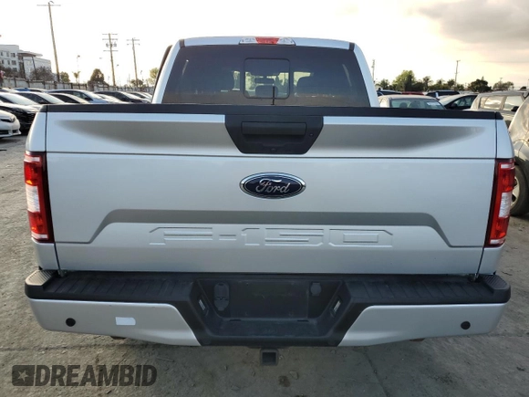 2019 Ford F-150 XL with VIN 1FTEW1C52KKC04212, listed as a Copart auction lot 54399255 with 44,704 mi miles and Salvage Title. Bid and sale history available at carsss.com. Image 6.