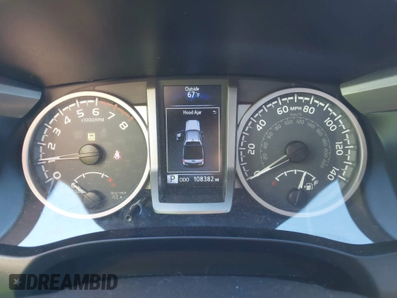 2016 Toyota Tacoma Limited with VIN 5TFEZ5CN4GX009513, listed as a IAAI auction lot 41363058 with 108,382 mi miles and . Bid and sale history available at DreamBid. Image 7.