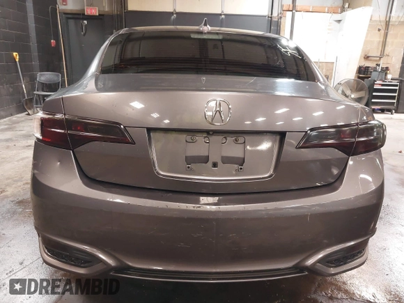 2017 Acura ILX with VIN 19UDE2F34HA000283, listed as a IAAI auction lot 41468317 with 58,566 mi miles. Bid and sale history available at carsss.com. Image 16.