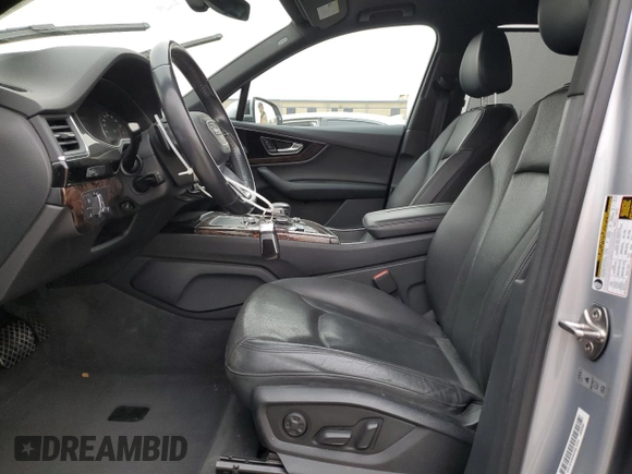 2017 Audi Q7 Premium Plus with VIN WA1LAAF72HD035349, listed as a Copart auction lot 47879885 with 110,383 mi miles and Salvage Title. Bid and sale history available at carsss.com. Image 7.