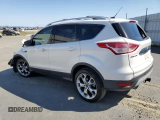 2016 Ford Escape Titanium with VIN 1FMCU0J99GUB83458, listed as a Copart auction lot 48828195 with 74,250 mi miles and Salvage Title. Bid and sale history available at carsss.com. Image 2.
