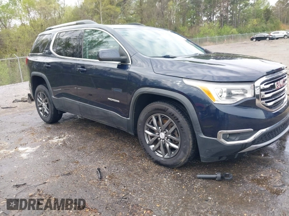 2017 GMC Acadia SLT with VIN 1GKKNMLS4HZ249606, listed as a IAAI auction lot 41878377 with 230,091 mi miles. Bid and sale history available at carsss.com. Image 1.