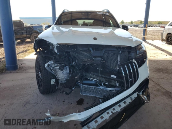 2021 Mercedes-Benz GLS with VIN 4JGFF8KE1MA391073, listed as a Copart auction lot 89348815 with 0 mi miles and Salvage Title. Bid and sale history available at carsss.com. Image 5.